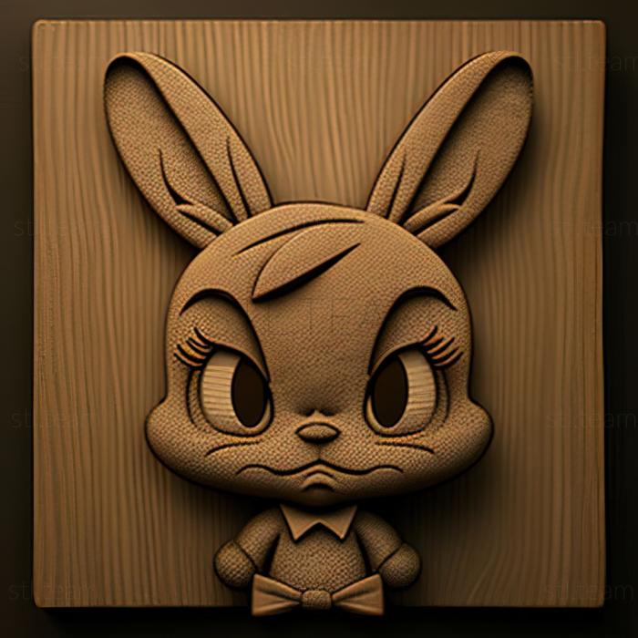 3D model st Babs Bunny from Adventures of Toons (STL)